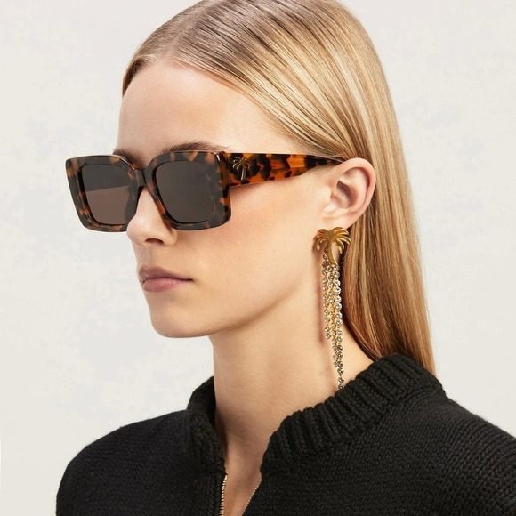 New! PALM ANGELS Sunglasses PERI057 6064, Authentic main image 9